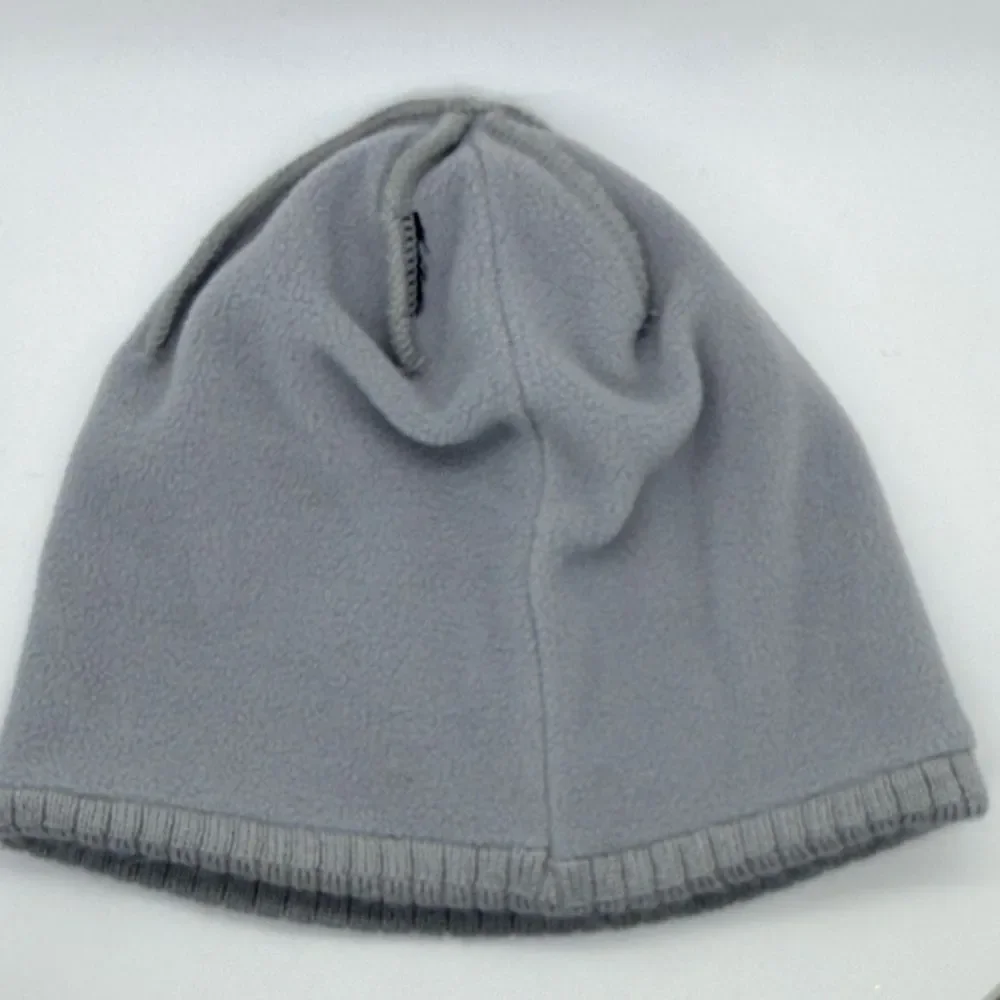 New Era Gray Knit Fleece Lined Mens Beanie